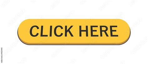 Click here button. Click here vector button isolated on white ...