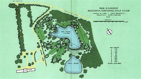 Masters Golf Course Map