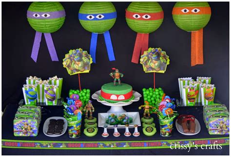 Crissy's Crafts: Ninja Turtle Party