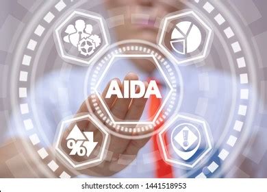 Aida Attention Interest Desire Action Business Stock Photo 1441518953 | Shutterstock