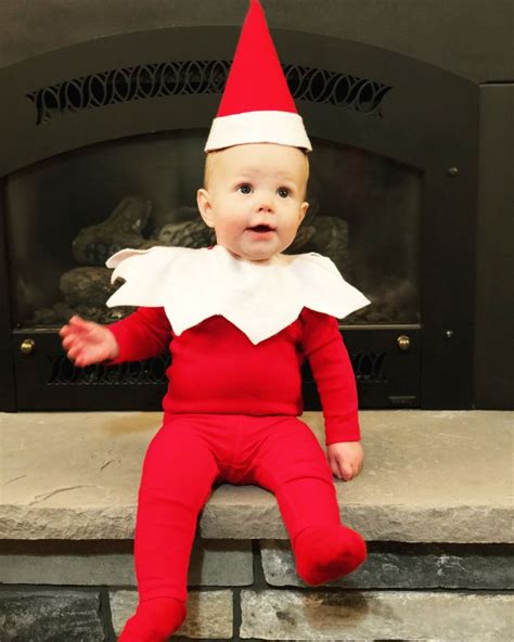 Baby Halloween costume. Elf on the Shelf. | Baby halloween costumes ...