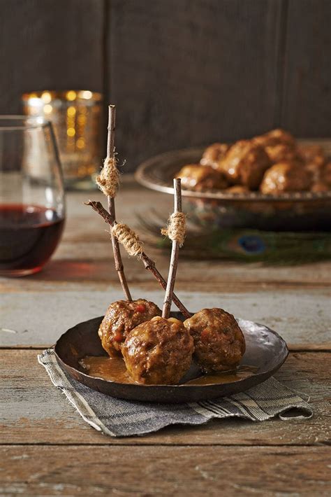 Bison Meatballs With Cider Mustard Sauce | Canadian Living