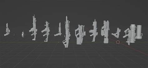 titanfall 2 weapons 3D model | CGTrader