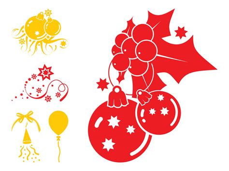 Christmas Decorations Graphics Vector Art & Graphics | freevector.com