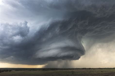 This tornado warned supercell was one of the best, especially one of the most beautiful storms I ...