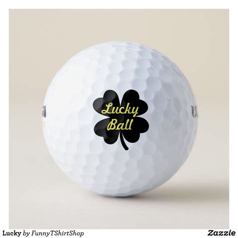 Lucky Golf Balls | Zazzle.com | Lucky golf, Golf ball, Golf tips