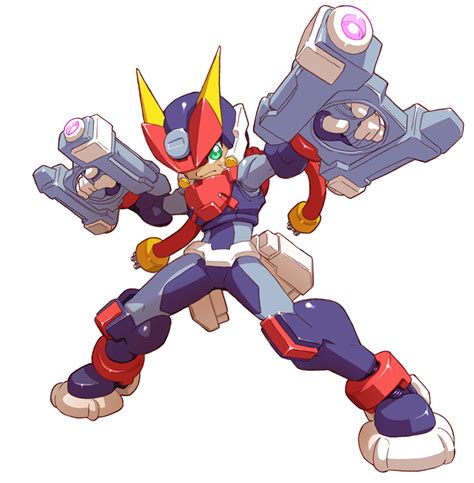 Grey - Biometal Model A Art - Mega Man ZX Advent Art Gallery