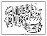 85  Cheeseburger Coloring Pages For Kids & Adults Free Printable PDFs sketch template