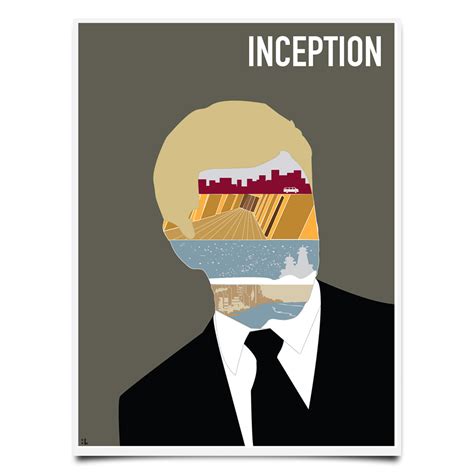 Inception Alternative Movie Poster - Hunter Langston Design