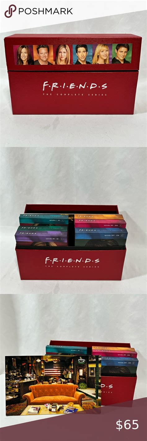 Friends: The Complete Series TV Show DVD Red Box Set 40 Discs w/ Booklet. in 2022 | Boxset, Tv ...