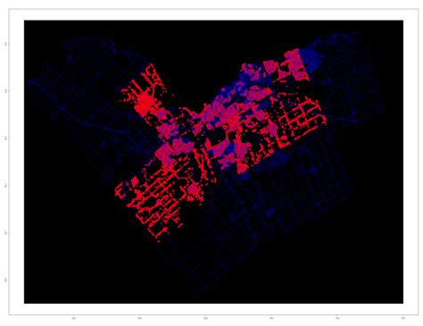 Map of the power outages : ottawa