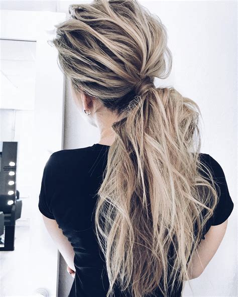 Best Super Cute and Cool Ponytail Hairstyles, Long Hair Styles Ideas - PoPular Haircuts