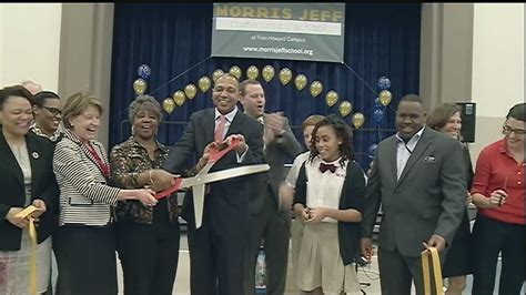 Morris Jeff Community School celebrates new building