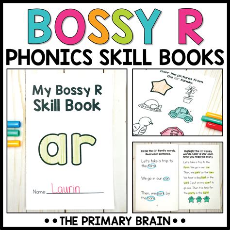 Bossy R Phonics Printable Books for R-Controlled Vowels Practice | Made By Teachers