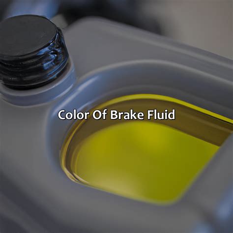 What Color Is Brake Fluid - colorscombo.com