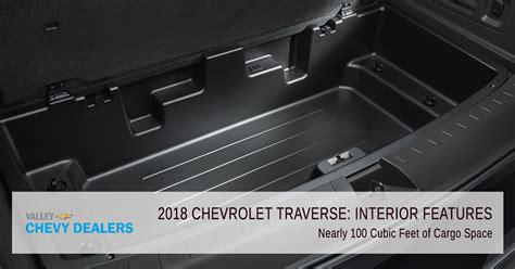 2018 Chevrolet Traverse Interior Features | Valley Chevy