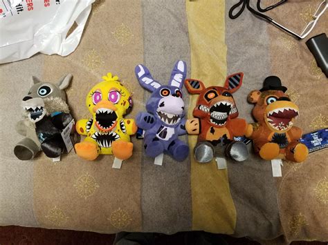 FNAF Twisted Ones Plushies From GameStop by PrinceDuskstripe on DeviantArt