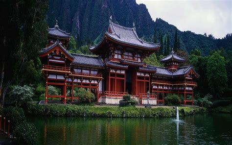 Chinese Temple in the Mountains HD Wallpapers - Top Free Chinese Temple ...