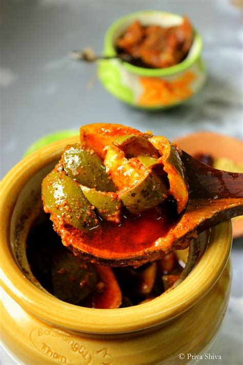 Aam Ka Achaar / Raw Mango Pickle - PRIYA KITCHENETTE