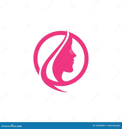 Beauty Women Icon Logo Template Stock Vector - Illustration of portrait ...