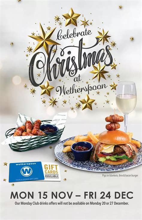 Wetherspoons launches delicious Christmas menu with chicken and ...