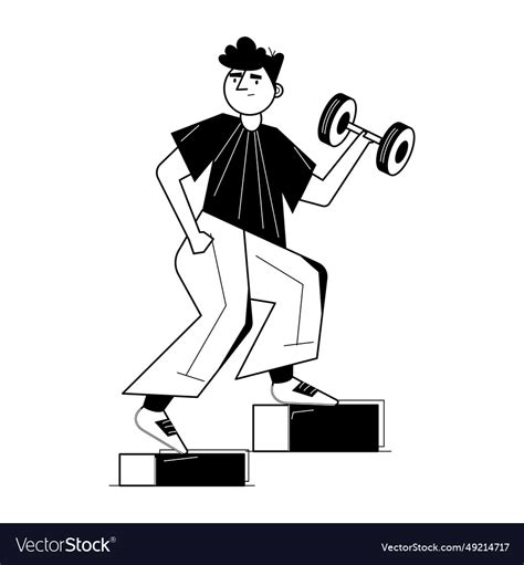 Exercise Royalty Free Vector Image - VectorStock