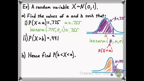 Using Inverse Normal (Normal Distribution 4) - YouTube