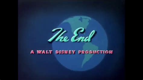 The End - A Walt Disney Production (1942) - YouTube