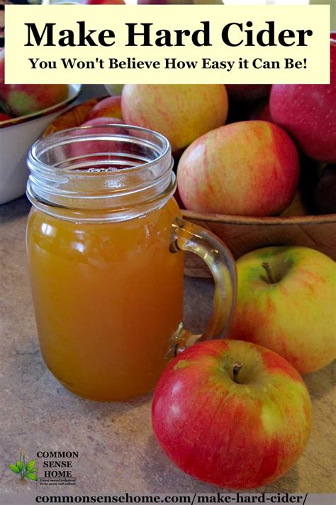 How to Make Hard Cider - You Won't Believe How Easy it Can Be!