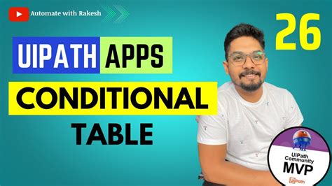 Uipath Apps Conditional Table Examples | How to Create Conditional Table in UiPath Apps - YouTube