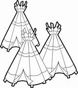 Teepee Tent Drawing At GetDrawings  Free Download sketch template
