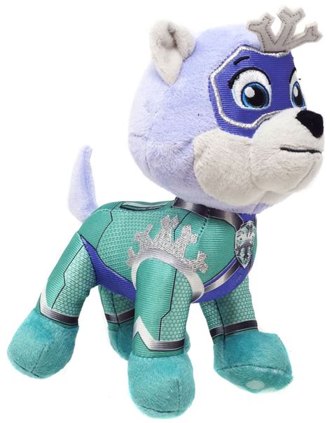 Paw Patrol Mighty Pups Super Paws Everest 8 Plush Spin Master - ToyWiz