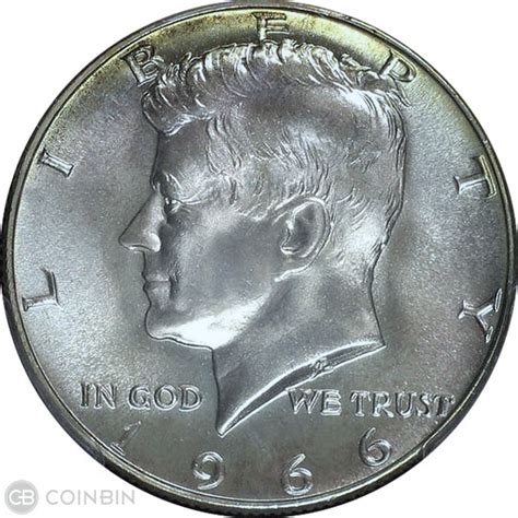 1966 Half Dollar Worth - Whats the value of a 1966 Kennedy Half Dollar?