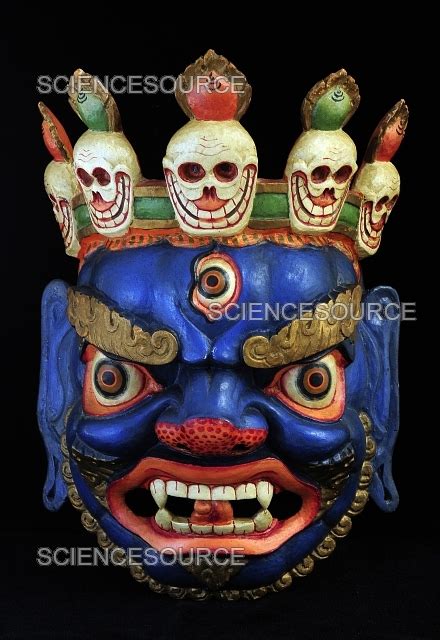 Sikkim Dance Mask, India | Stock Image - Science Source Images