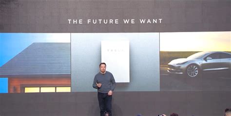 Tesla debuts bigger PowerWall 2.0 battery, glass solar-roof tiles from SolarCity