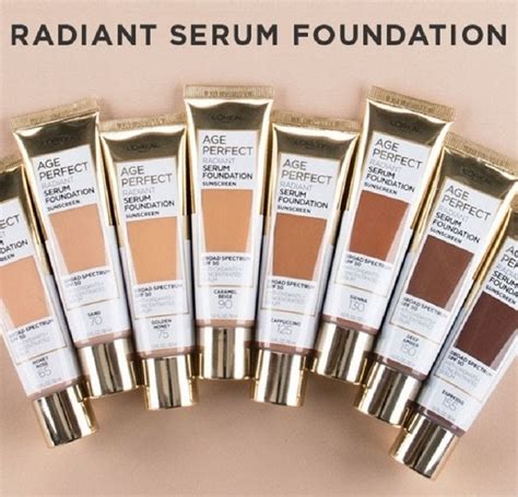 L’Oreal Age Perfect Radiant Serum Foundation FREE Sample