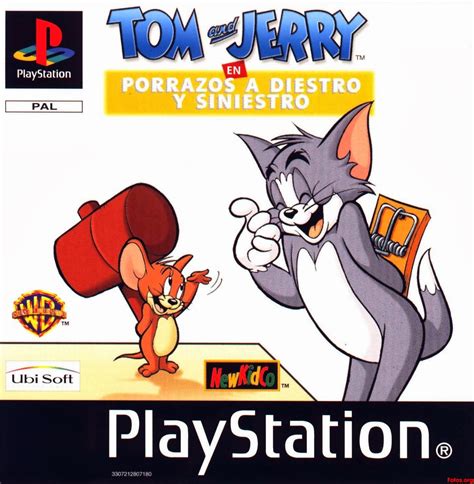 Tom and Jerry in House Trap boxarts for Sony Playstation - The Video Games Museum