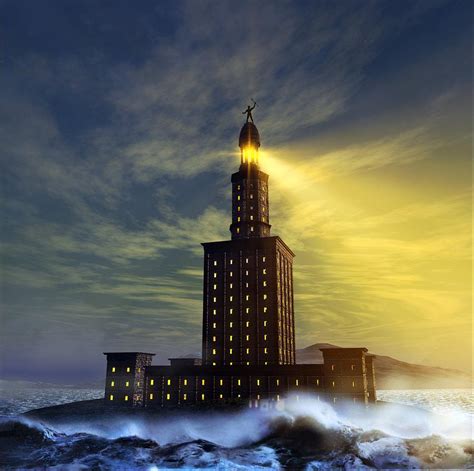 Pharos Lighthouse Of Alexandria, Artwork by Studio Macbeth