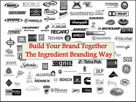 Secondary Brand Associations: The Ingredient Branding Way