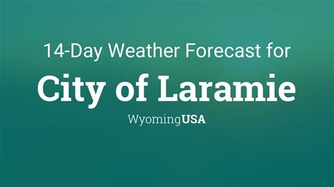 City of Laramie, Wyoming, USA 14 day weather forecast