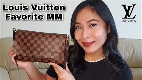 Louis Vuitton Favorite MM 5-Year Review | What's in my bag? - YouTube