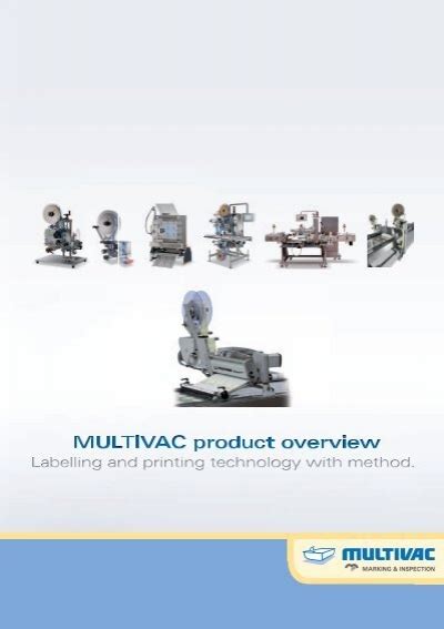 MULTIVAC product overview