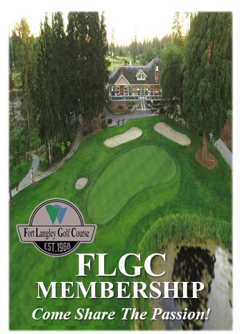 Fort Langley Golf Course Memberships and Annual Passes