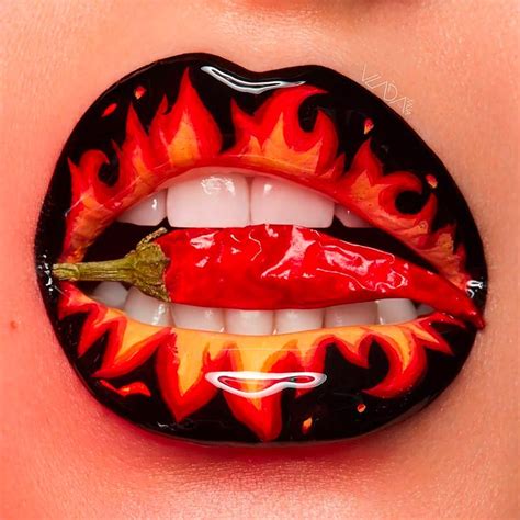 Striking Lip Artworks by Vlada Haggerty - Inspiration Grid | Design Inspiration | Lip artwork ...