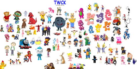 Visual reference for many of the PBS Kids and PBS Kids Go animated ...