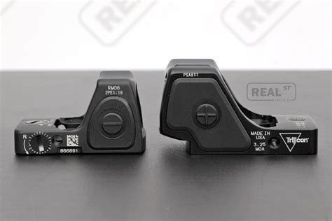 Trijicon RMR vs RMR HD Side by Side Comparison - Real Street Tactical