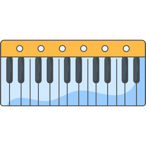 Music Note With Piano Keys Download Png Without Watermark