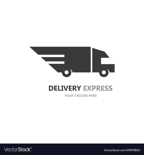 Truck logo icon Royalty Free Vector Image - VectorStock