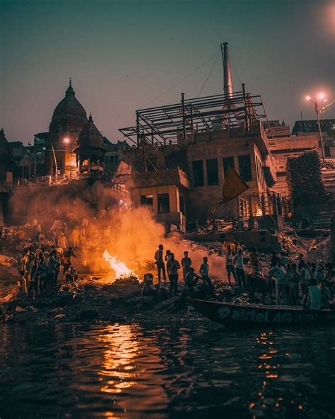 Manikarnika ghat the burning ghat of varanasi – Artofit