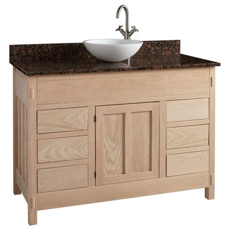 Unfinished Oak Bathroom Vanity : Vanity Base Sink 24Unfinished Oak-KITCHEN | CABINETS ...